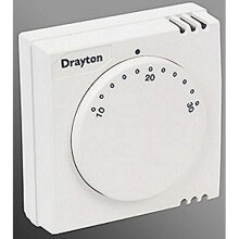 Drayton RTS1 Room Thermostat | White