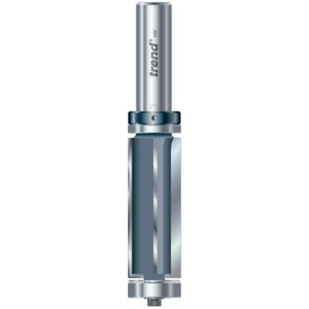 Trend 46/501X1/2TC Professional 1/2" Shank Bearing Guided Trimming Router Cutter Bit Diameter 19.1mm Cutting Length 50mm Tungsten Carbide Tipped