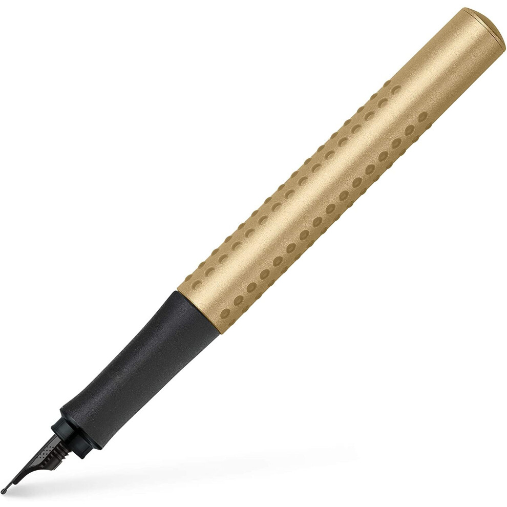 Faber-Castell Grip Edition M Fountain Pen - Gold