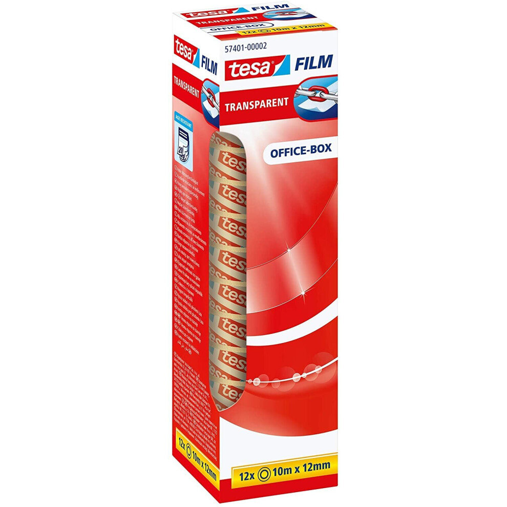 Tesafilm 12X Transparant 10M X 12Mm 4005800109393