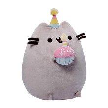 (Cakes 18cm/7in) Pusheen The Cat Doughnut Cookie Plush Soft Toys Kid Gifts Stuffed Animals