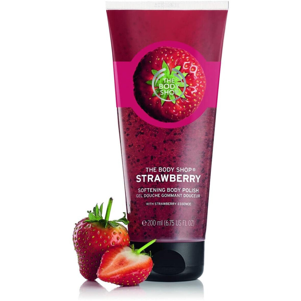 The Body Shop Body Polish, Strawberry, 6.75 Ounce By 200Ml