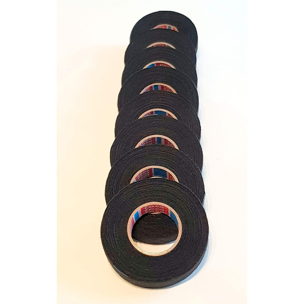 Tesa H5160803â Wiring Harness Loom Tape 19Â Mm X 15Â M Roll, Pack Of 8 4005801081186