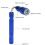 Sorand LED Flexible Flashlight, Multi-function 3 LED Flash, Mini Magnetic Head Rotatable Torch Flexible Neck Pick up Tool, Extendable LED 5