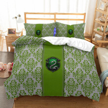 (9, Double(200x200 cm)) Harry Potter Hogwarts School Of Witchcraft 3D Bedding Set