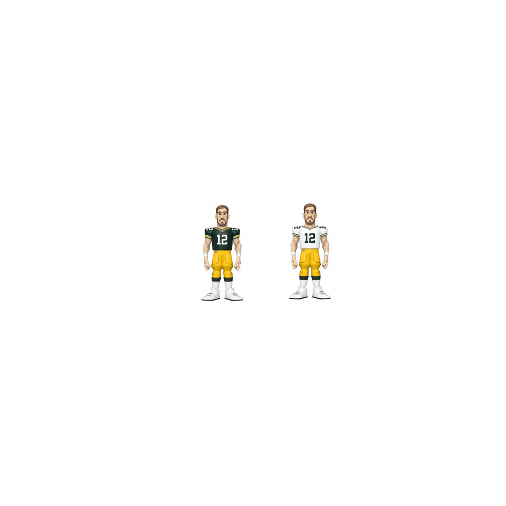 Funko 12 Nfl: Packers- Aaron Rodgers Assortment - 2 Gold