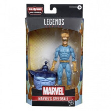 Marvel Hasbro Legends Series Speedball Actionfigur 6-tums Samlarleksak, 1 Bygg-en-Figur Del