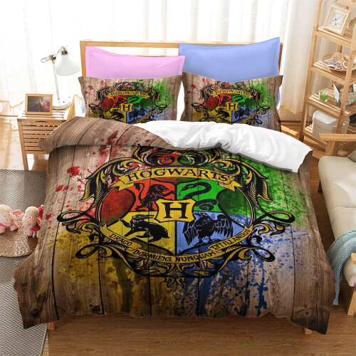 (Pattern 09, Double) Harry Potter Bedding Single Double King Duvet Cover