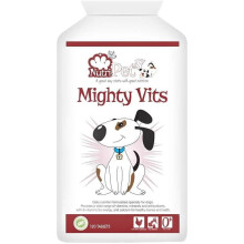 Nutri-Pets Mighty Vits - Premium Quality Formula - Essential Vitamins & Minerals for Dogs ensuring Optimum Health & Wellbeing - 120 Tablets up to 240