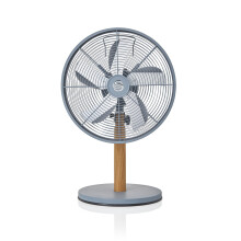 (Grey) Swan Nordic Desk Fan 12 Inch Oscillating 4 Power Levels