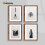 (A3 Pic (A2 Frame)) Rustic Oak Picture Frame Photo Frames With White Mount Wall Art Hanging Frame Home Decor Frame 10