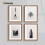 (A5 Pic (A4 Frame)) Dark Oak Picture Frame Photo Frames With White Mount Wall Art Hanging Frame Home Decor Frame 10