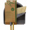 JVL Bamboo Long Handle Dustpan and Bristle Brush Set, Natural 2