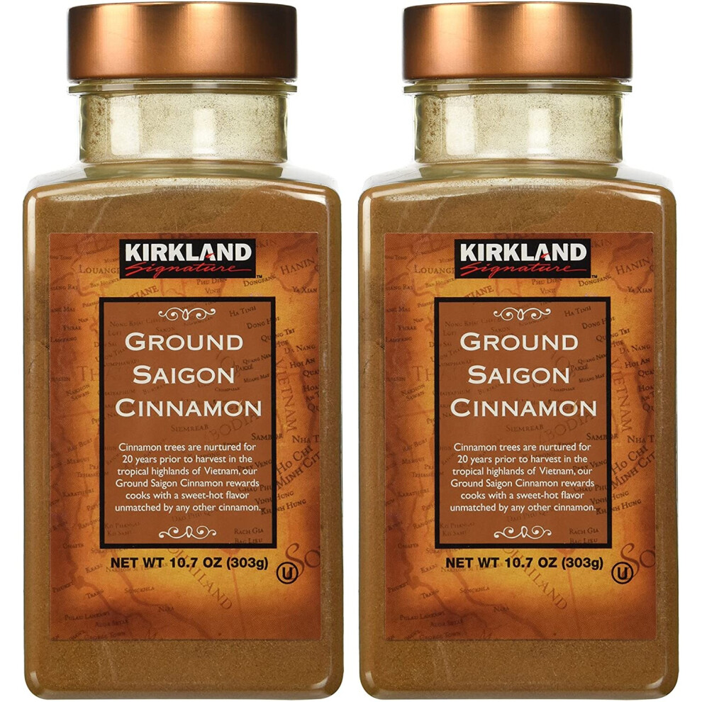 Kirkland Signature Ground Saigon Cinnamon 2 x 303 g Pack