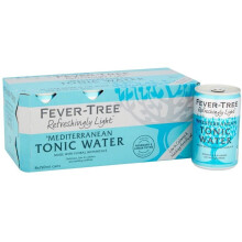 Fever-Tree Light Mediterranean Tonic Water, 8 x 150ml