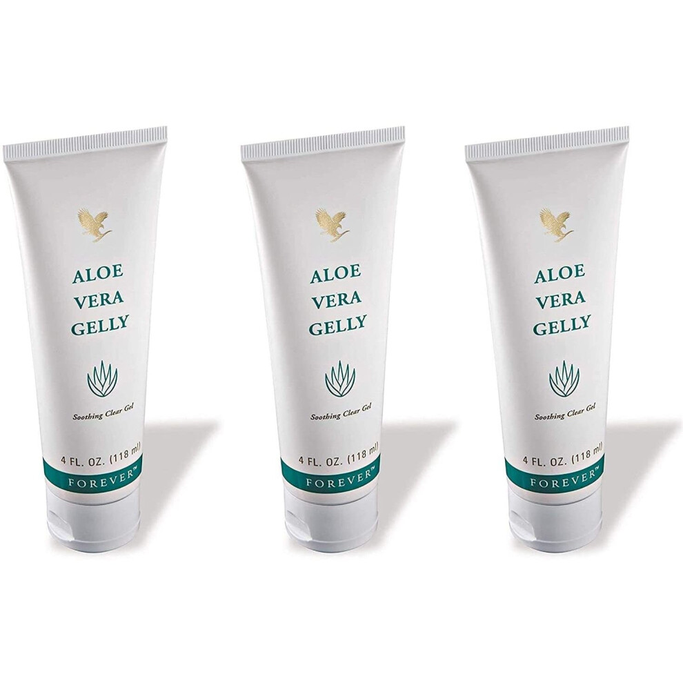 Aloe Vera Forever Living Gelly Skin Care|100% Stabilized Gel For Acne & Pimples 118Ml