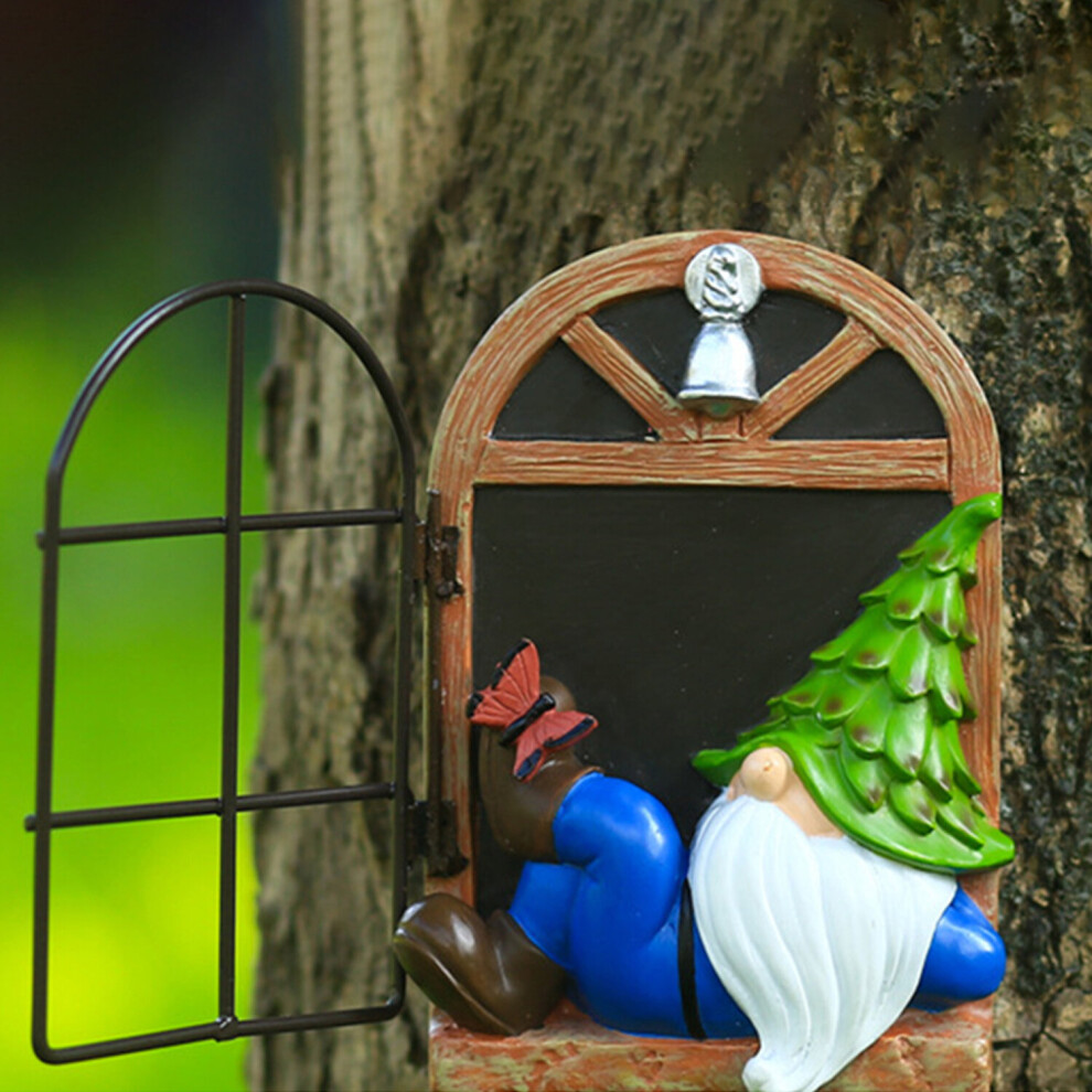 (Blue) Garden Gnome Tree Decoration