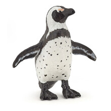 Figurinha Pinguim do Cabo - PAPO - O UNIVERSO MARINHO - Preto - 3 anos e mais