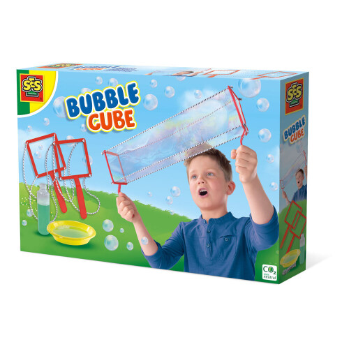 Gioco a bolle quadrate Bubble Cube - SES Creative - Per bambini a partire da 5 anni