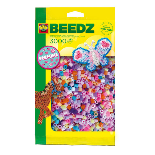 SES CREATIVE Beedz Iron-on Beads 3000 Mix Perfume (00741)