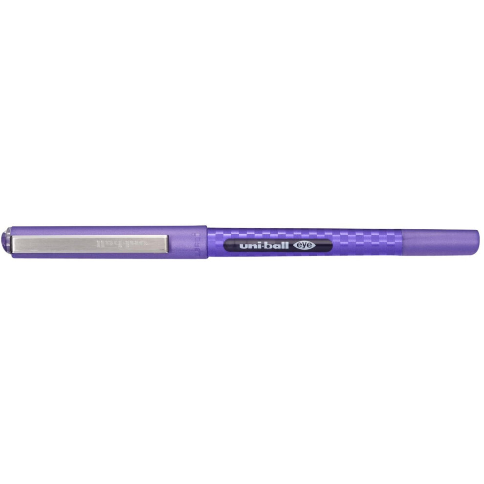 uni-ball Eye Designer UB-157D Rollerball Pen - Violet, Pack of 12