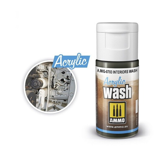 Mig Ammo Acrylic Wash 0703 Interiors Wash