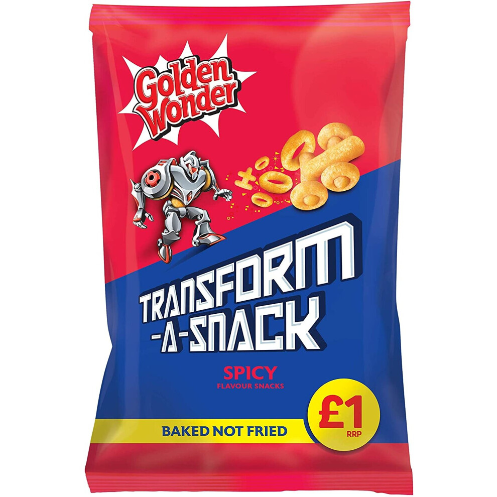 Golden Wonder Fearless Spicy Transform-A-Snack 80 g - 15 Count