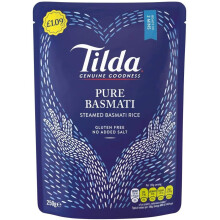 Tilda Pure Basmati Rice 250g (Pack of 6)