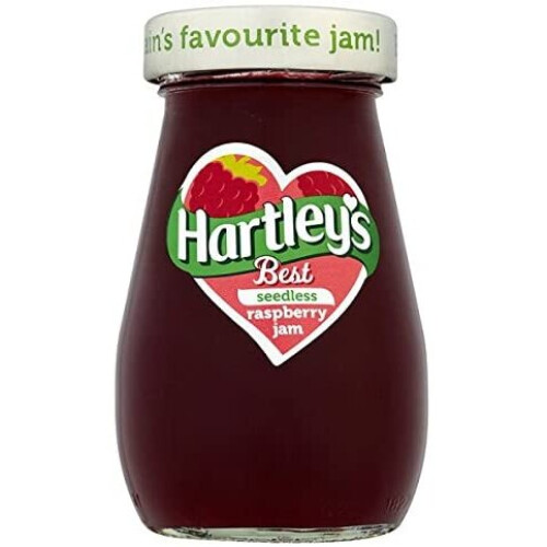 ( 6 Pack ) Hartley's Best Seedless Raspberry Jam 340g