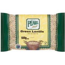 White Pearl Green Lentils 500g (Pack of 6)