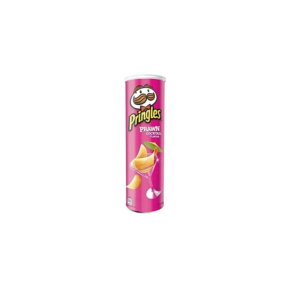 6 X PRINGLES PRAWN COCKTAIL 1.79 190g | 6 PACK BUNDLE