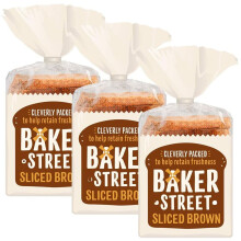 Baker Street Brown Sliced 600g (Pack of 9)