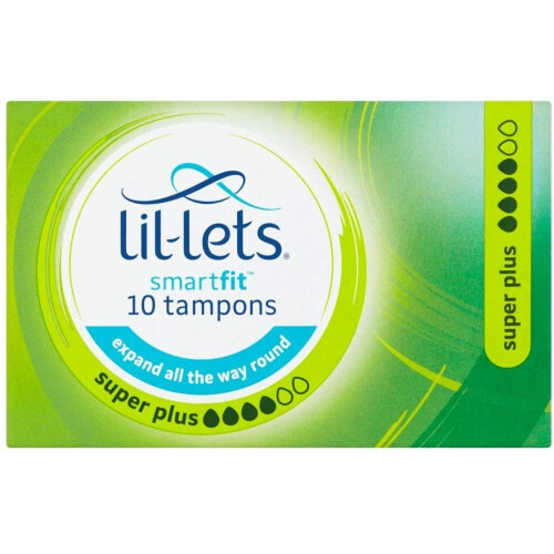 Lil-Lets Lillets Tampons Super Plus 10s x 6