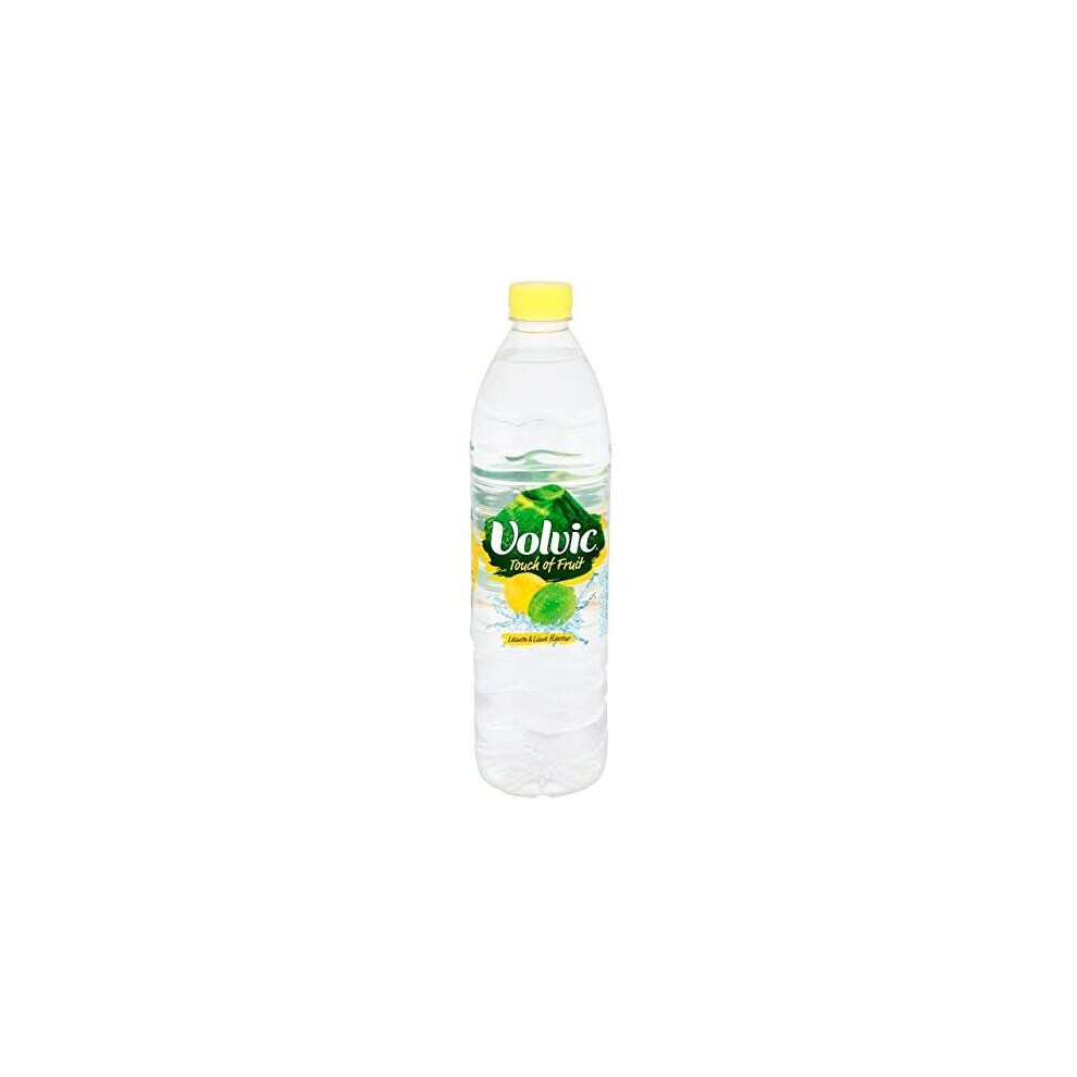 Volvic Sugar Free Touch of Lemon and Lime Flavour Water 500 Ml (Pack of 24)