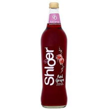 Shloer Red Grape Sparkling Fruit Drink 750ml (Pack of 6)