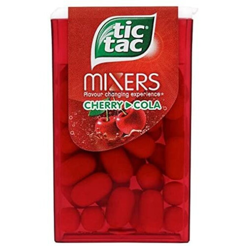 ( 24 Pack ) Tic Tac Mixers Cherry Cola 18g