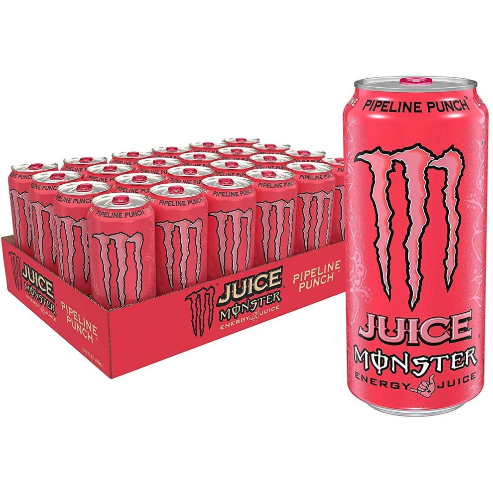Monster Energy Pipeline Punch Drinks 500Ml (Pack Of 12)