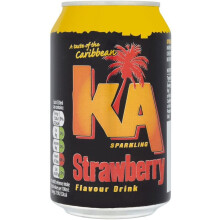 (24 Pack of ) Ka Strawberry - 330ml