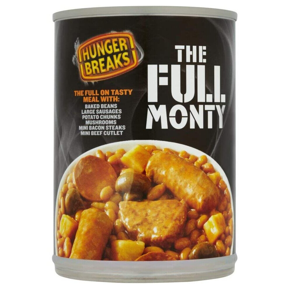 Hunger Breaks The Full Monty 395g (Pack of 6)