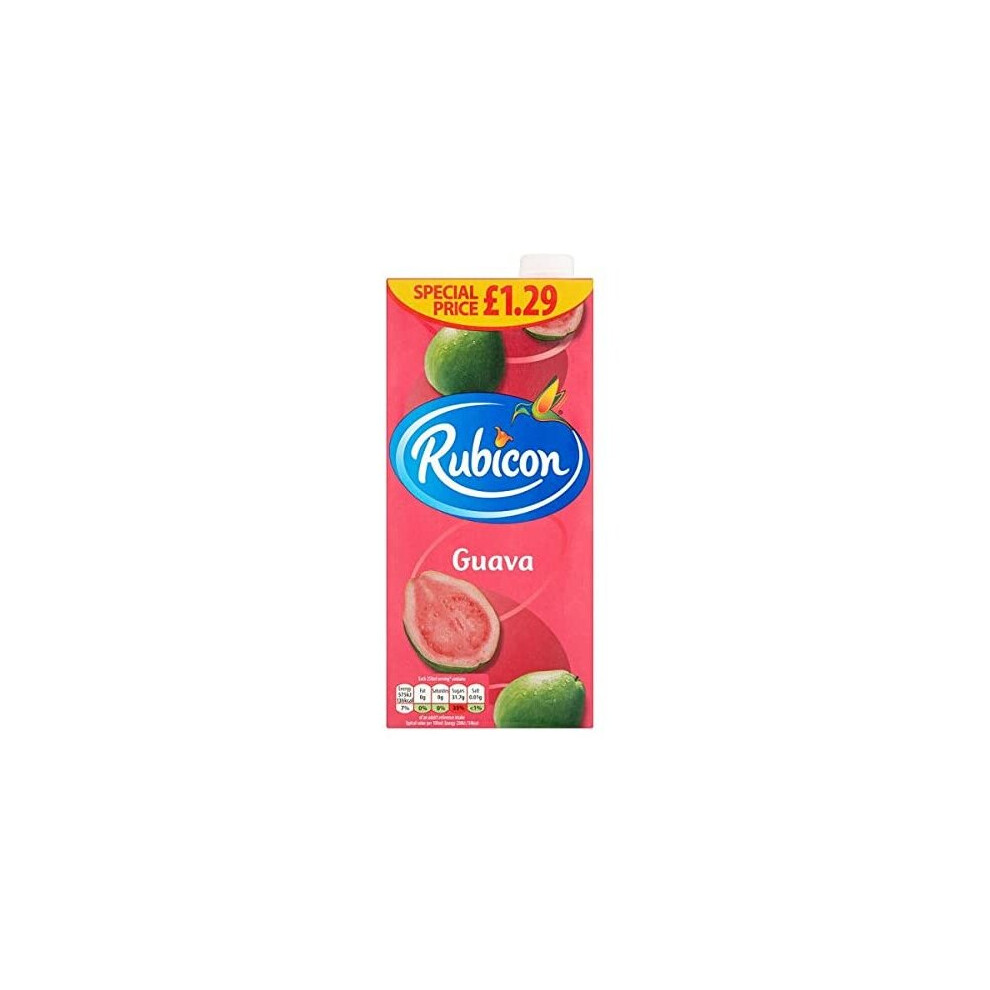 ( 12 Pack ) Rubicon Guava Exotic Juice Drink 1 Litre