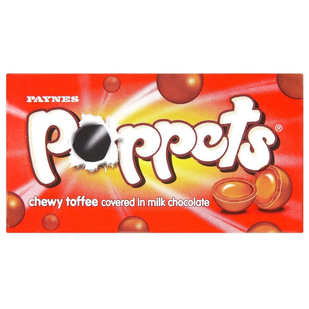 (36 Pack) Poppets Toffee 40g - 45g