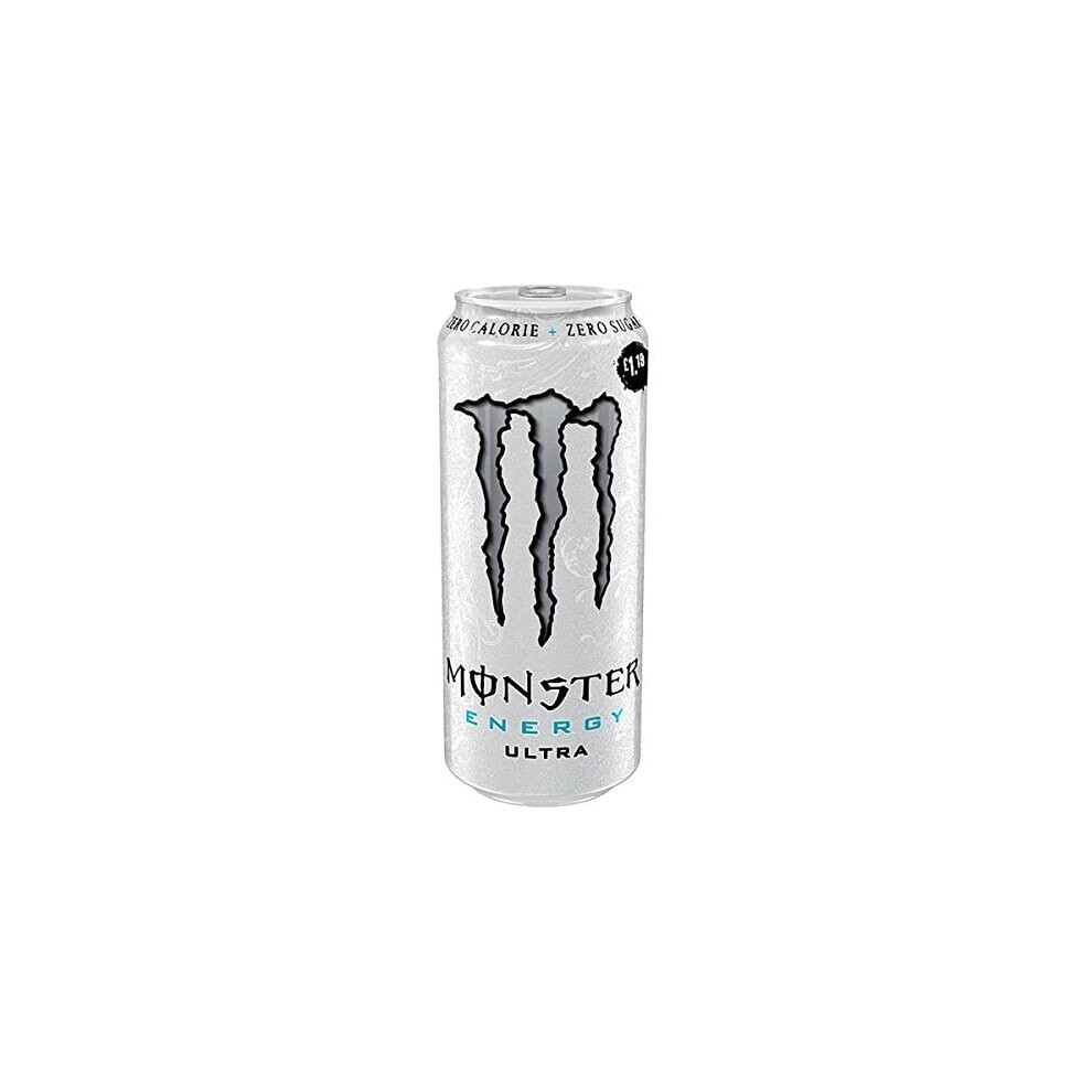 Monster Ultra Zero Sugar 500ml (Pack of 12)