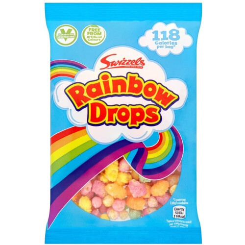 Rainbow (24 Pack) Rainbow Drops Bag - 28p