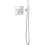 Grohe GROHE 28143000 RelexaFlex 59" Μεταλλικό Σωλήνα Ντους Longlife, Starlight Chrome 4