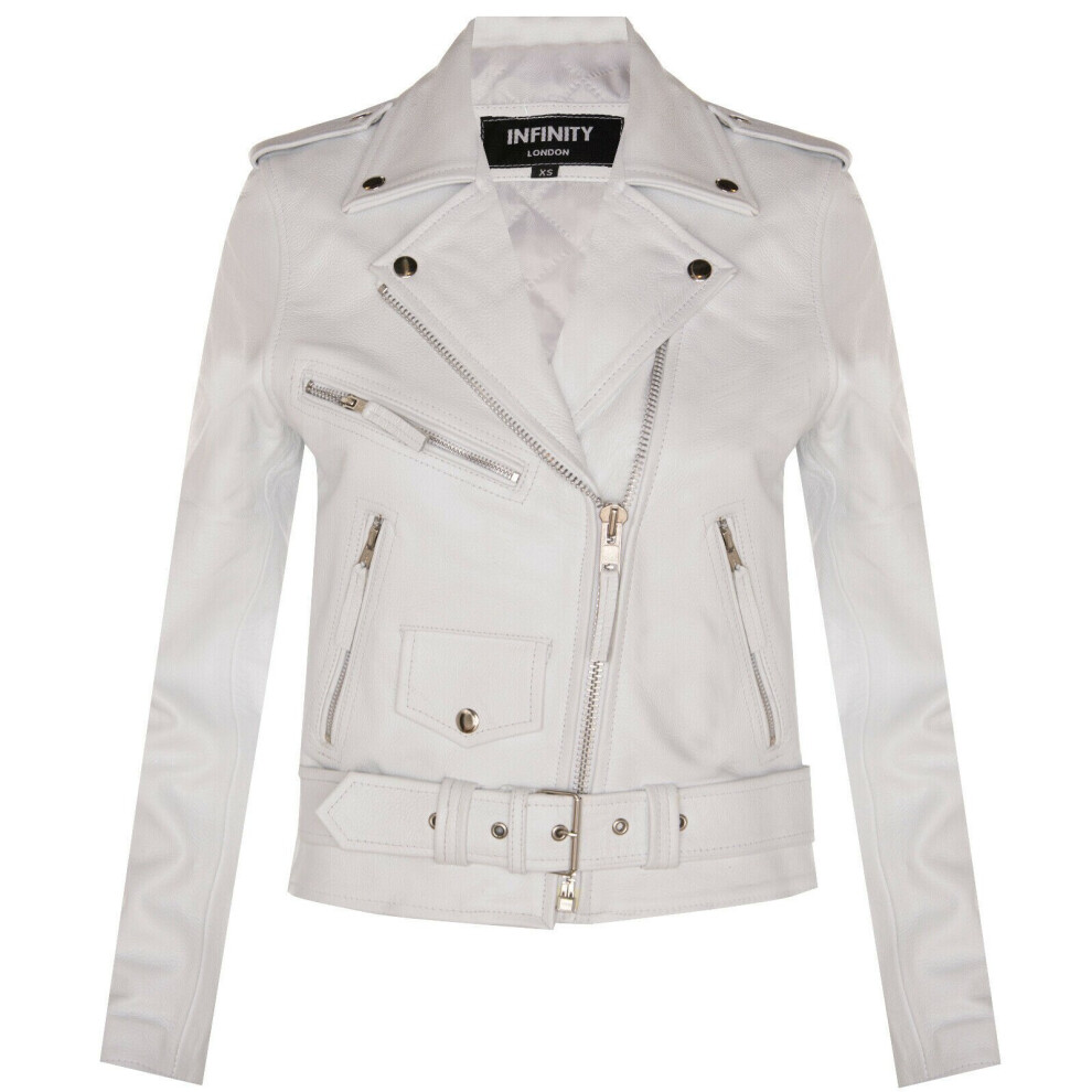 Cowhide Brando Leather Biker Jacket-Murcia