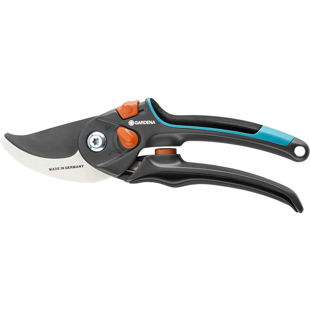 Gardena Garden Secateurs B/S XL: Gentle pruning shears with bypass blade for branches and twigs, maximum cutting diameter of 24 mm, infinitely