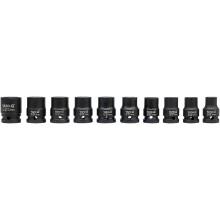 Impactnøgler sæt 1/2'' 10 stk / YT-1025 / YATO