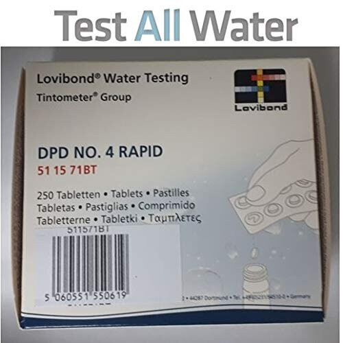 Lovibond DPD 4 Rapid Dissolve 250 Tablets