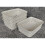 Curver 4 A6 Cream Rattan Effect Storage Basket Tray Curver Small Desk Tidy 1
