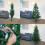 Dellonda Pre-Lit 5ft Hinged Christmas Tree with Warm White LED Lights & PE/PVC Tips - DH80 5